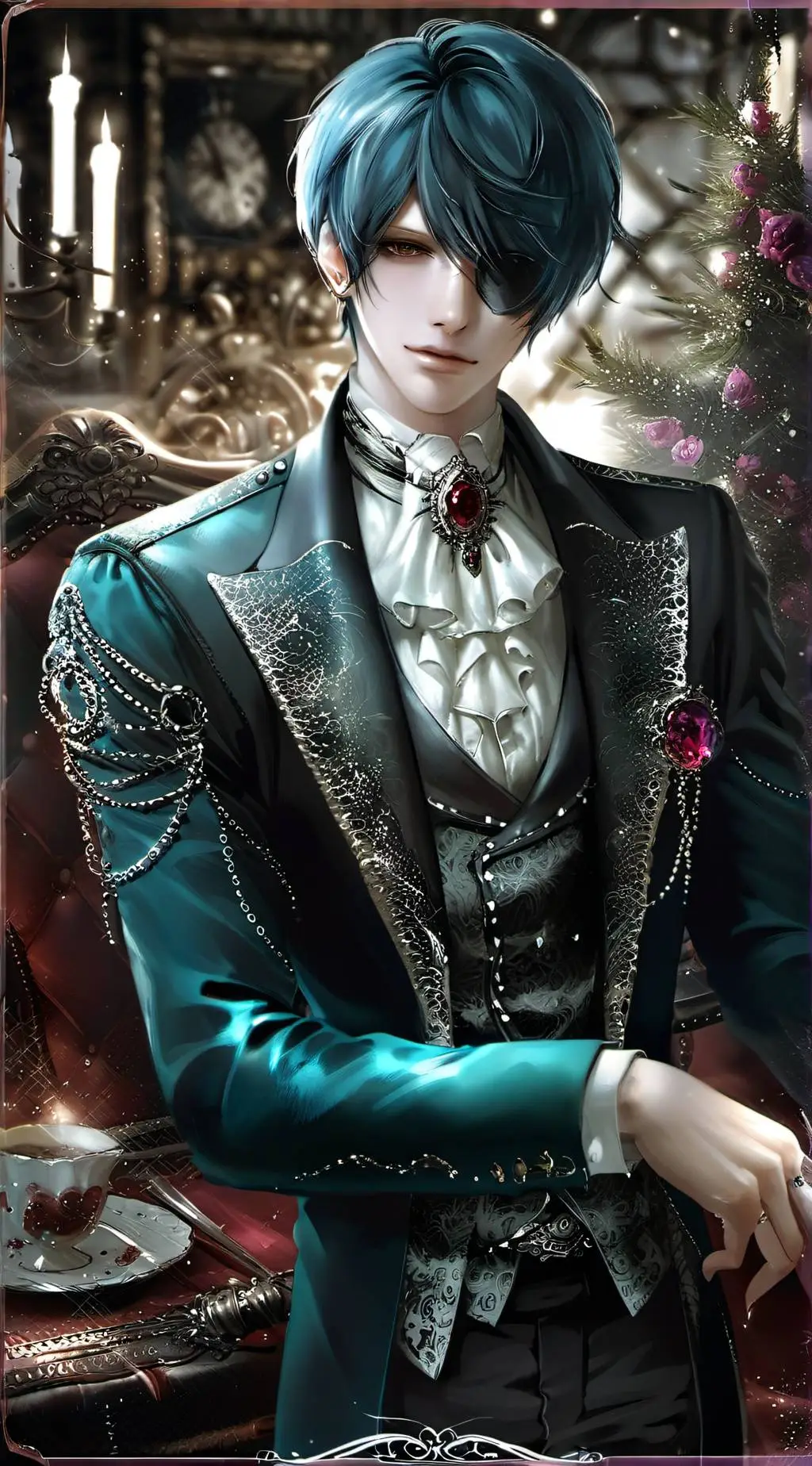 ai character: Ceil Phantomhive  background