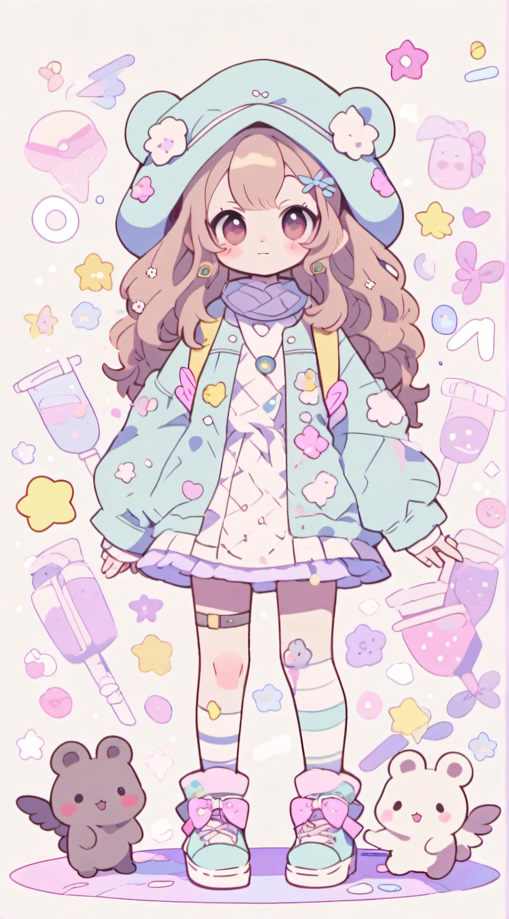 ai character: Cecilia  background