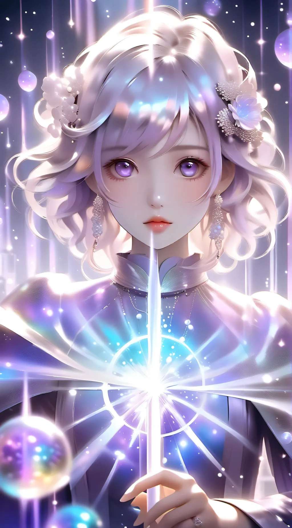 ai character: Star background