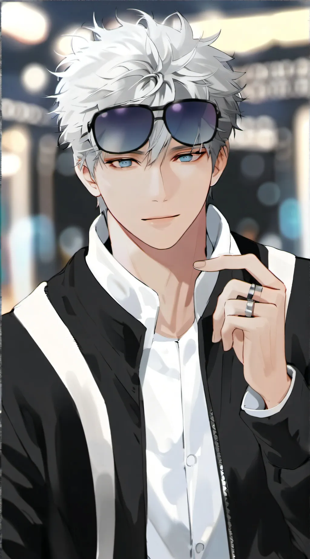 ai character: Michael  background