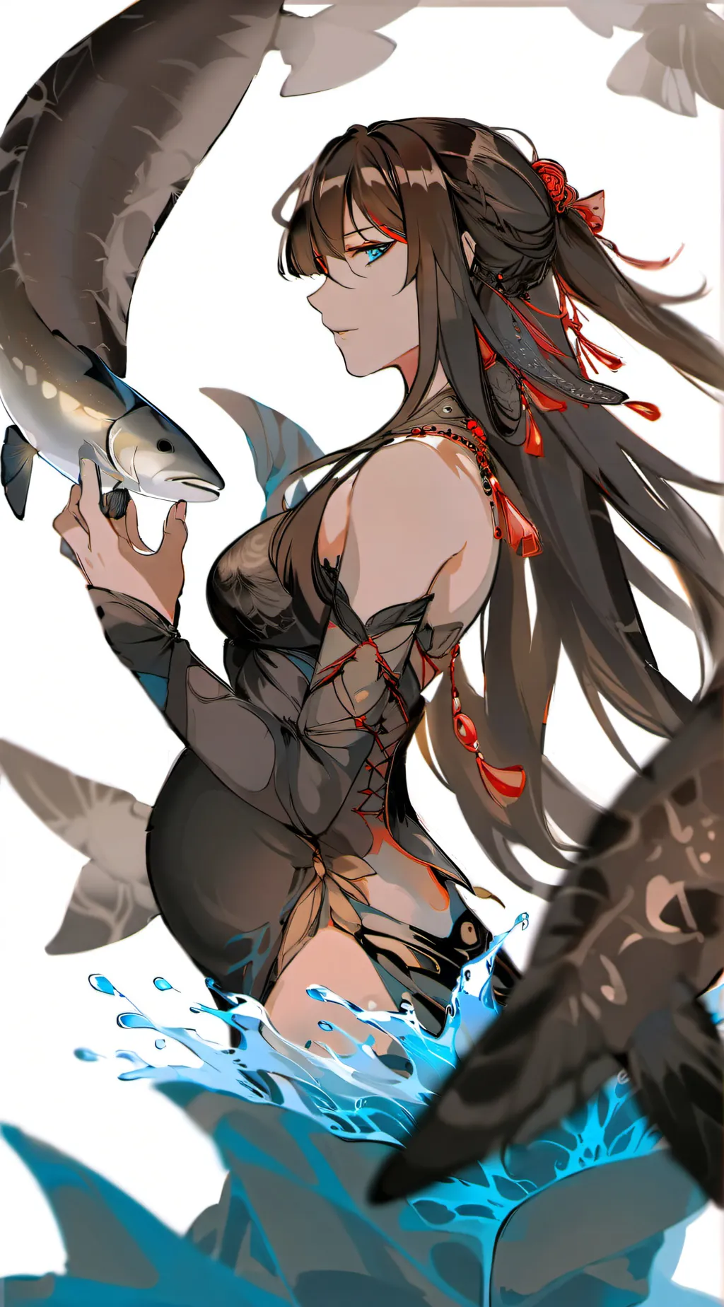 ai character: Lily background