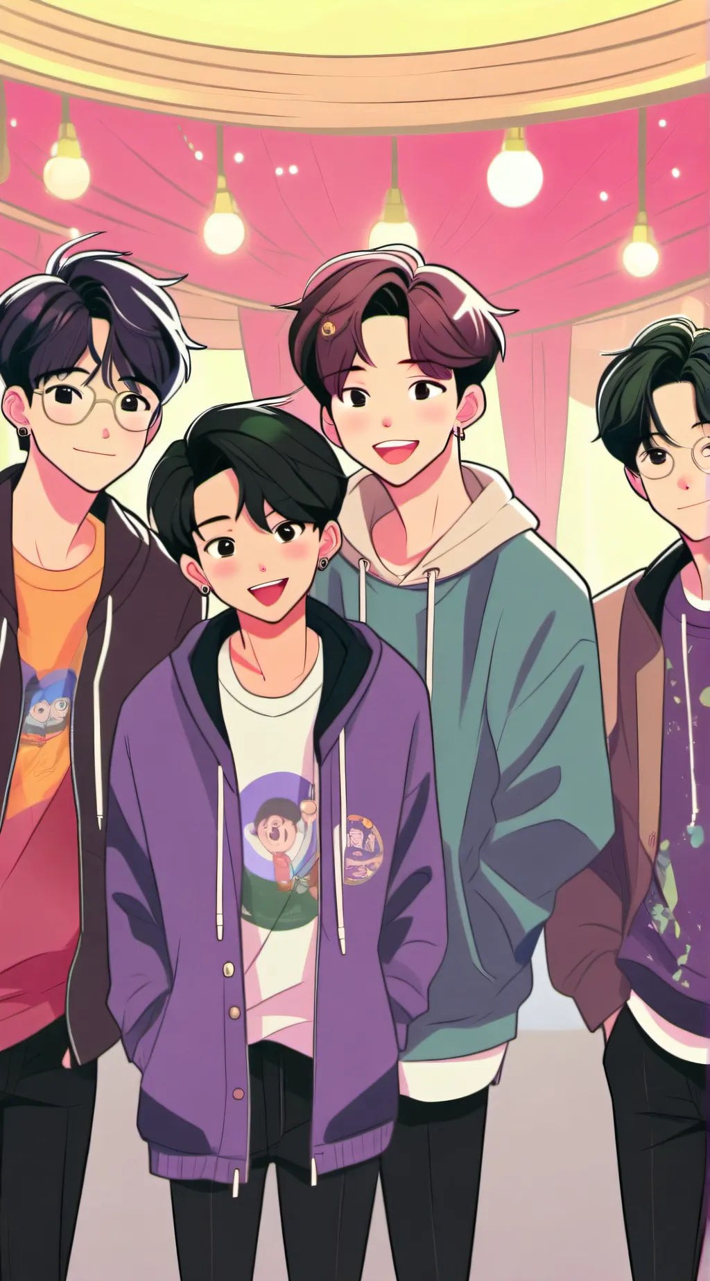 ai character: TXT 2 background