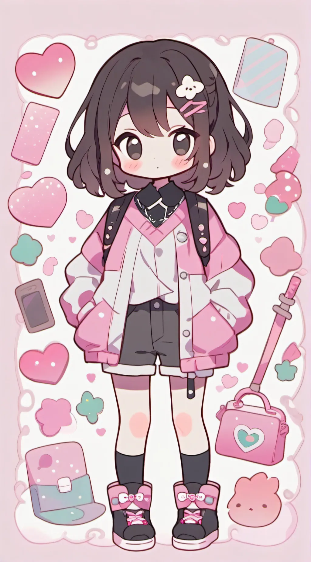 ai character: Lily background