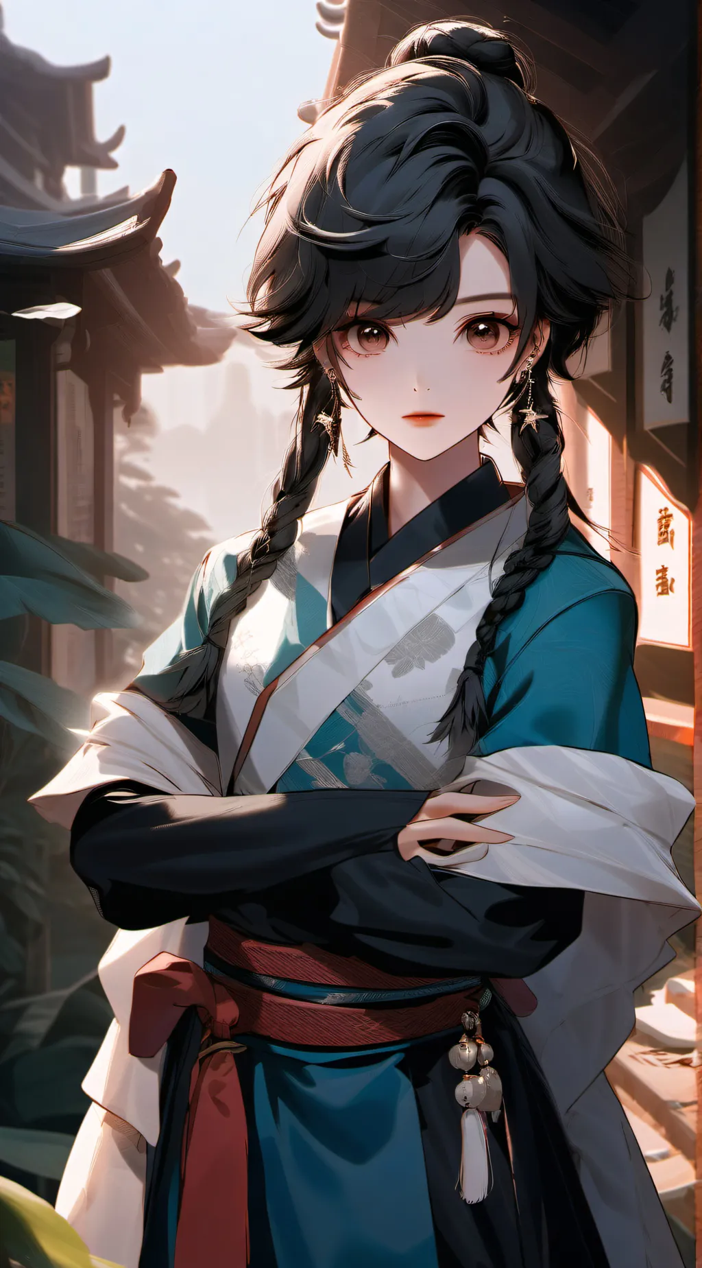 ai character: chun lee background