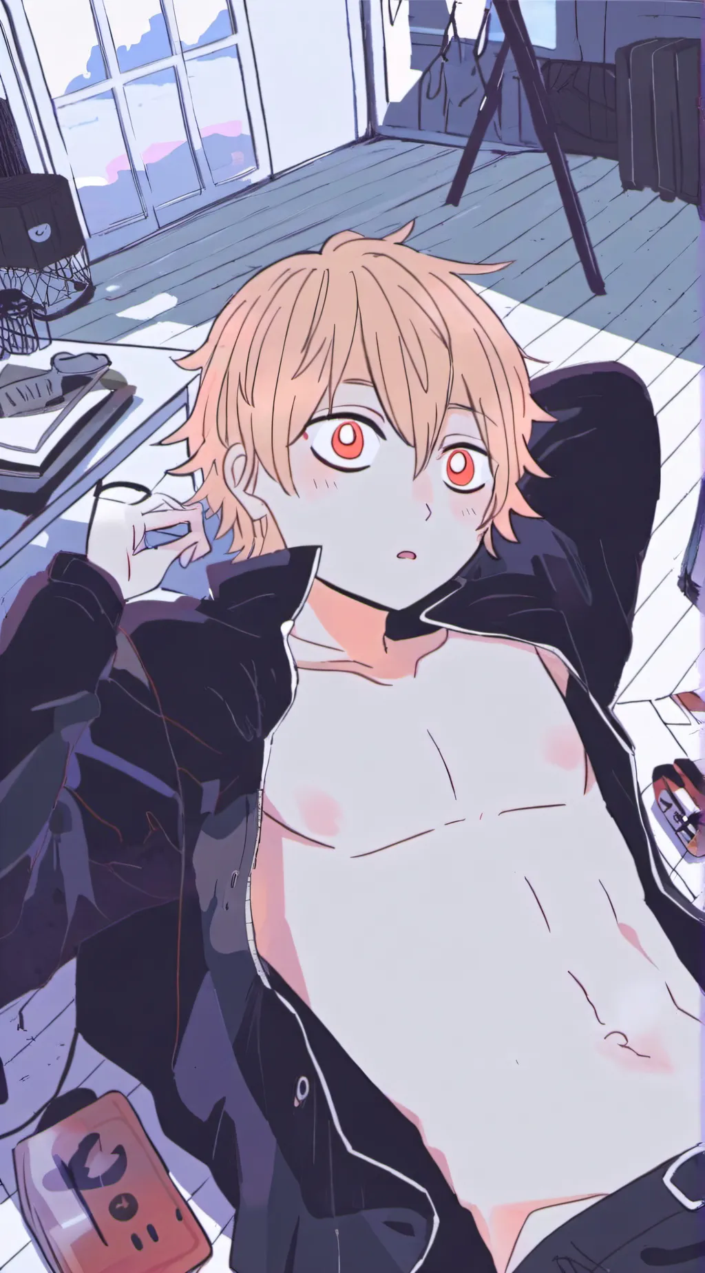 ai character: why did I do this background