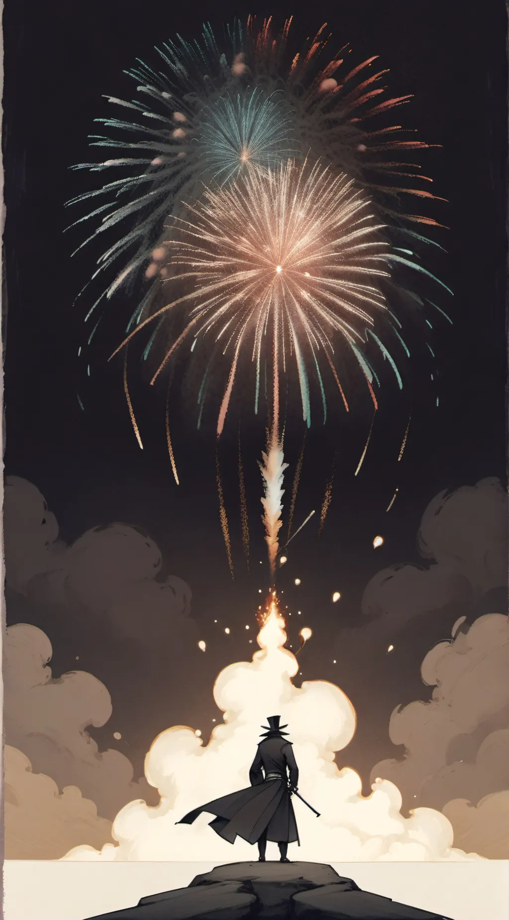 ai character: FPE Fourth Of July background