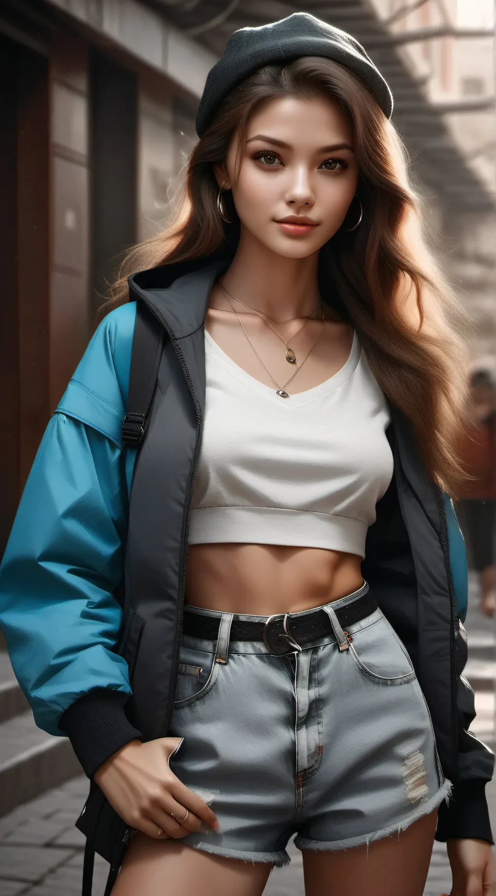 ai character: emma background