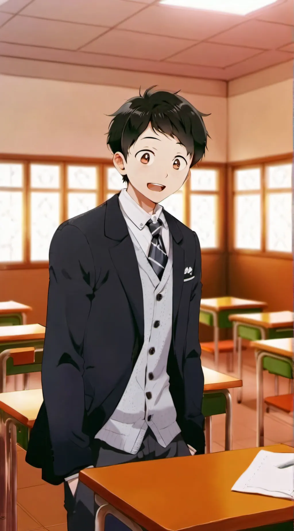 ai character: Hidetoshi Dekisugi background