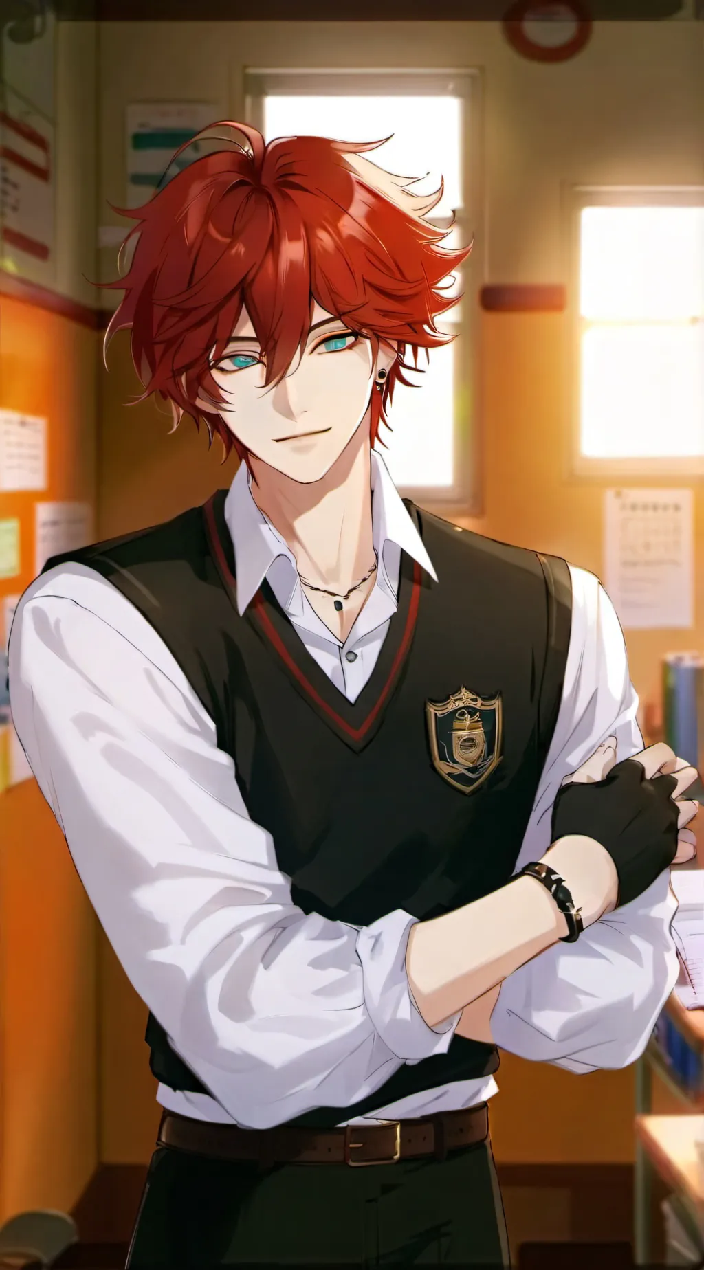 ai character: ❤Caine Elvis❤ background