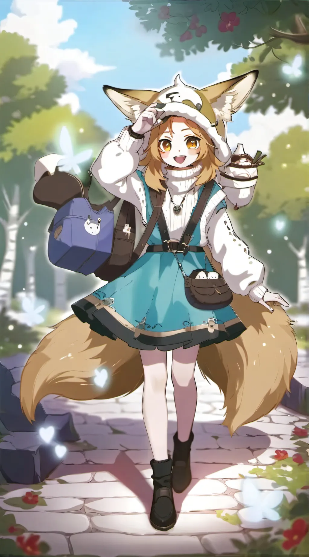 ai character: Sasha background