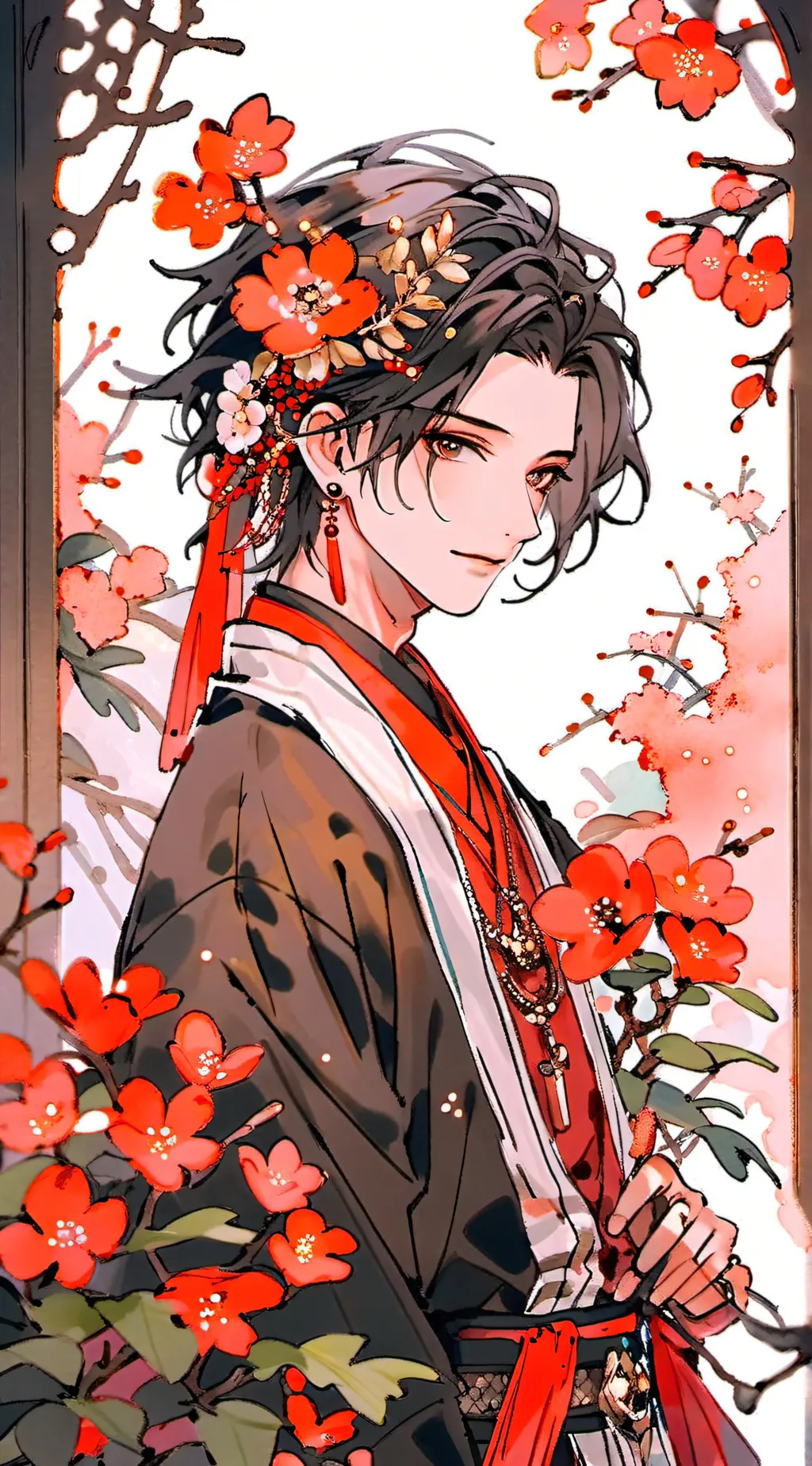 ai character: Jackson😁 background