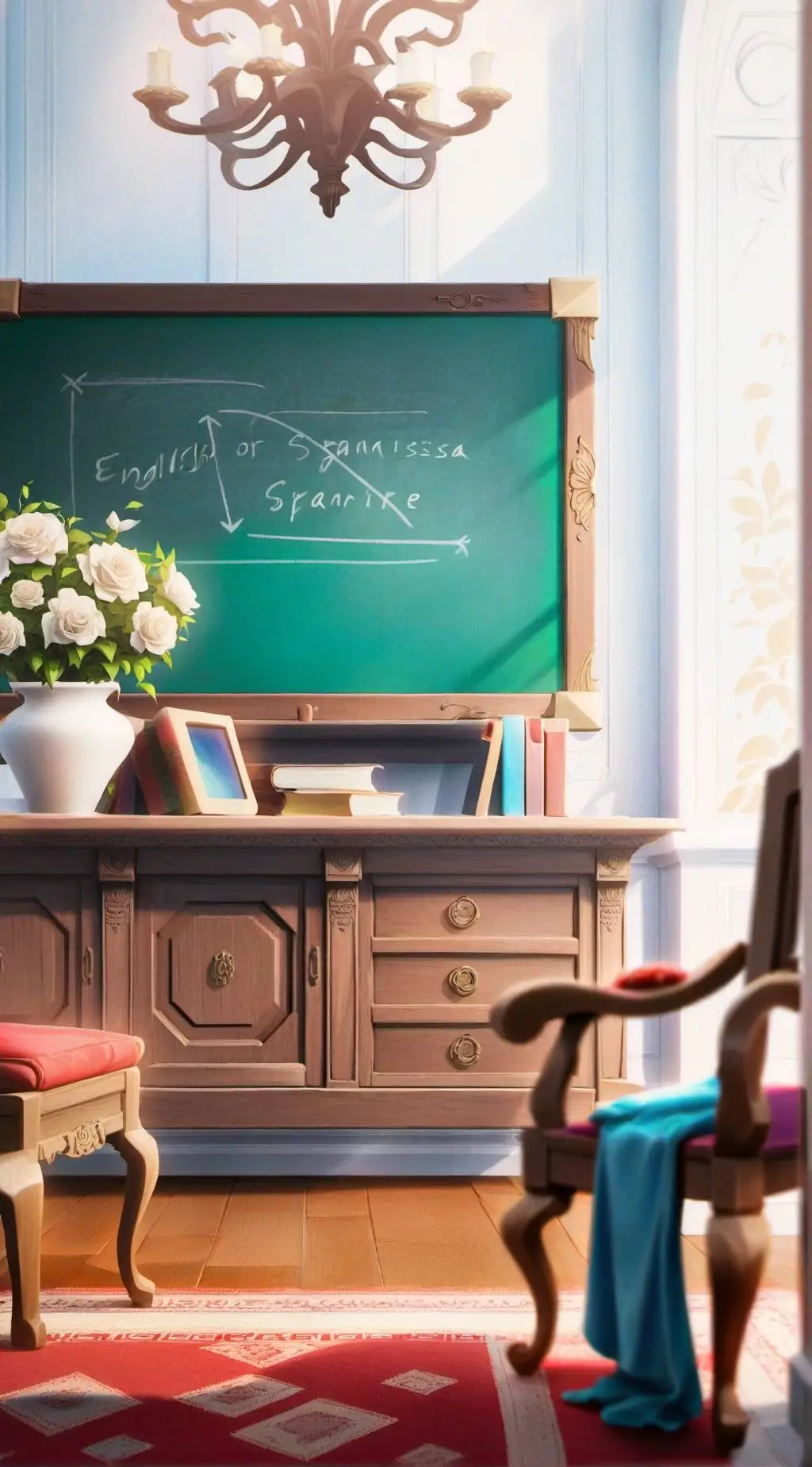 ai character: English or Spanish background