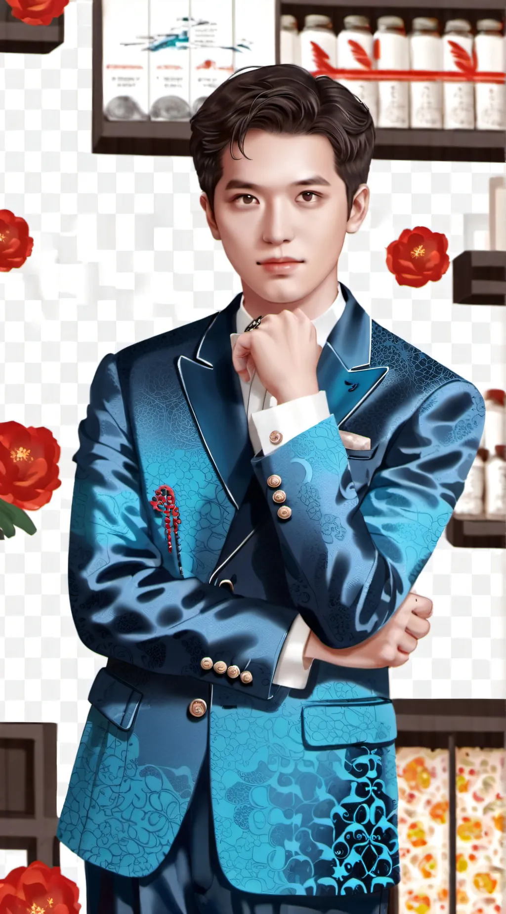 ai character: Liam background