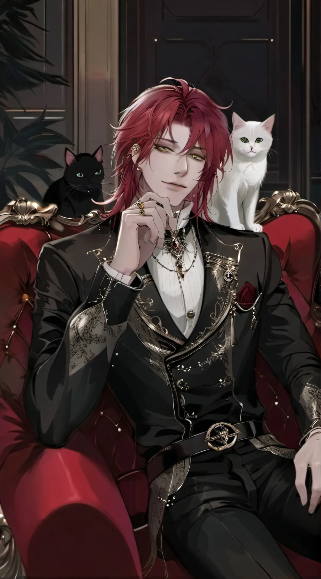 ai character: Axel  background