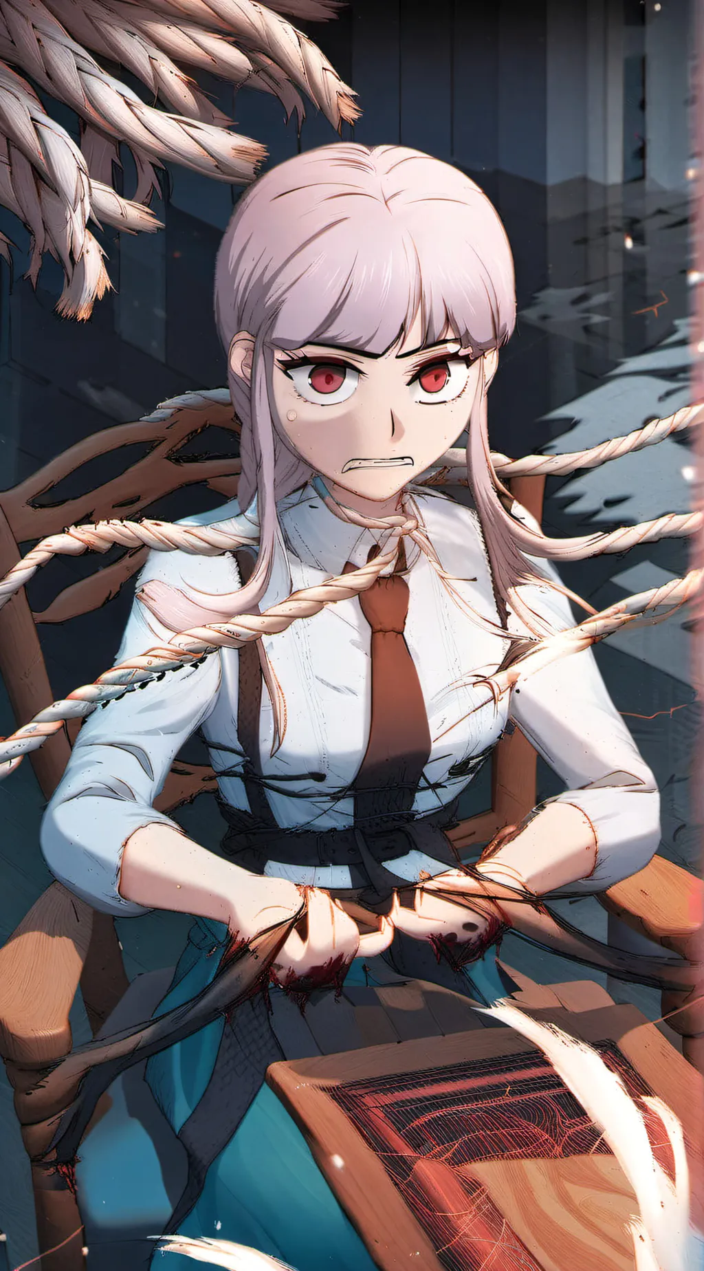 ai character: Kyoko kirigiri background