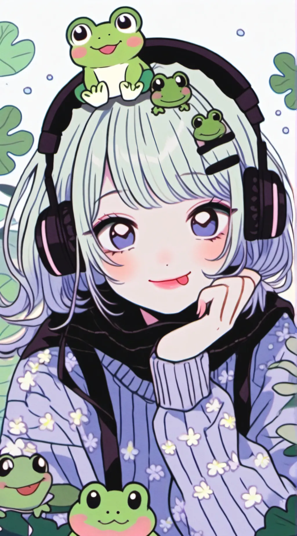 ai character: >×~Kero Moni~×< background