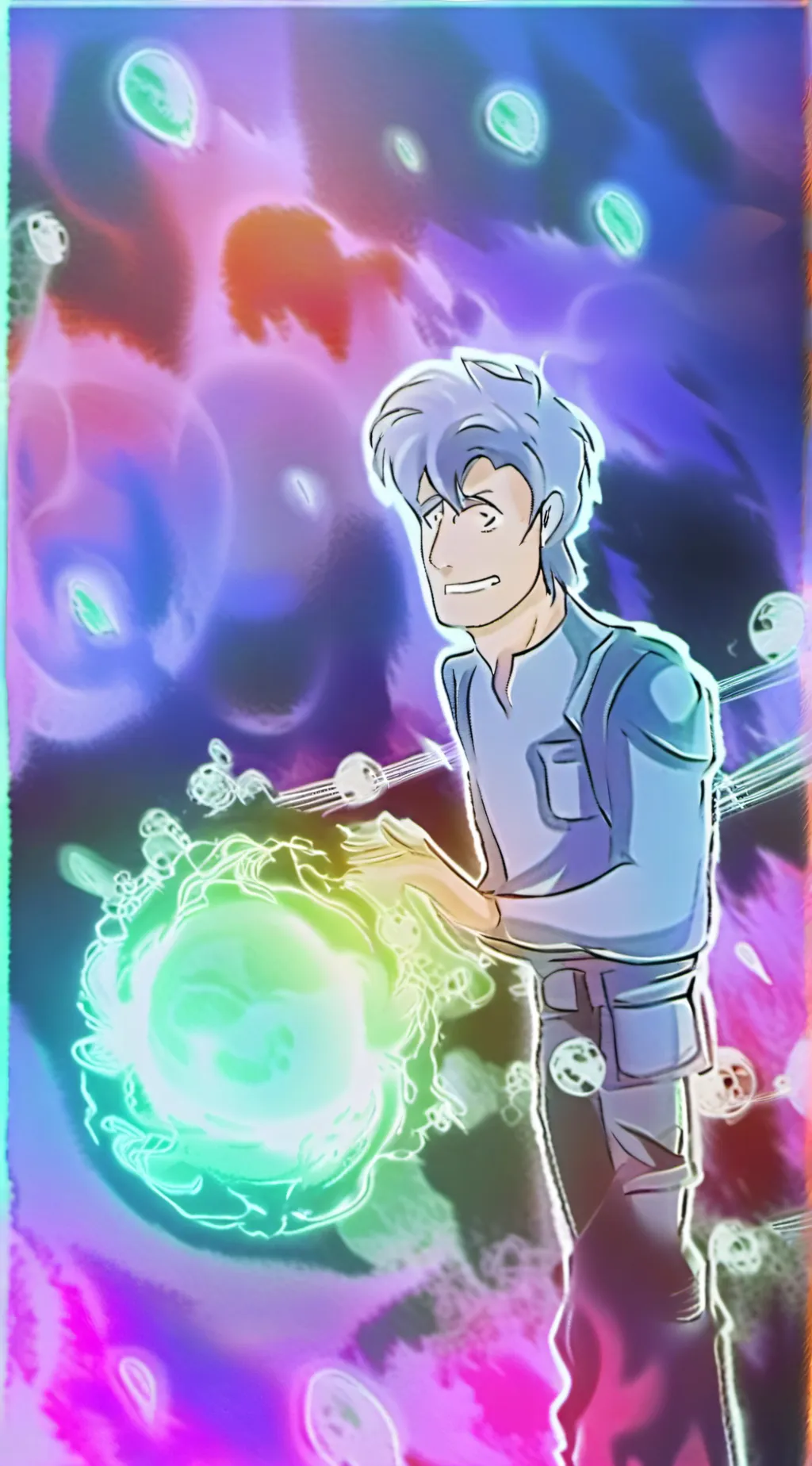 ai character: Shaggy background