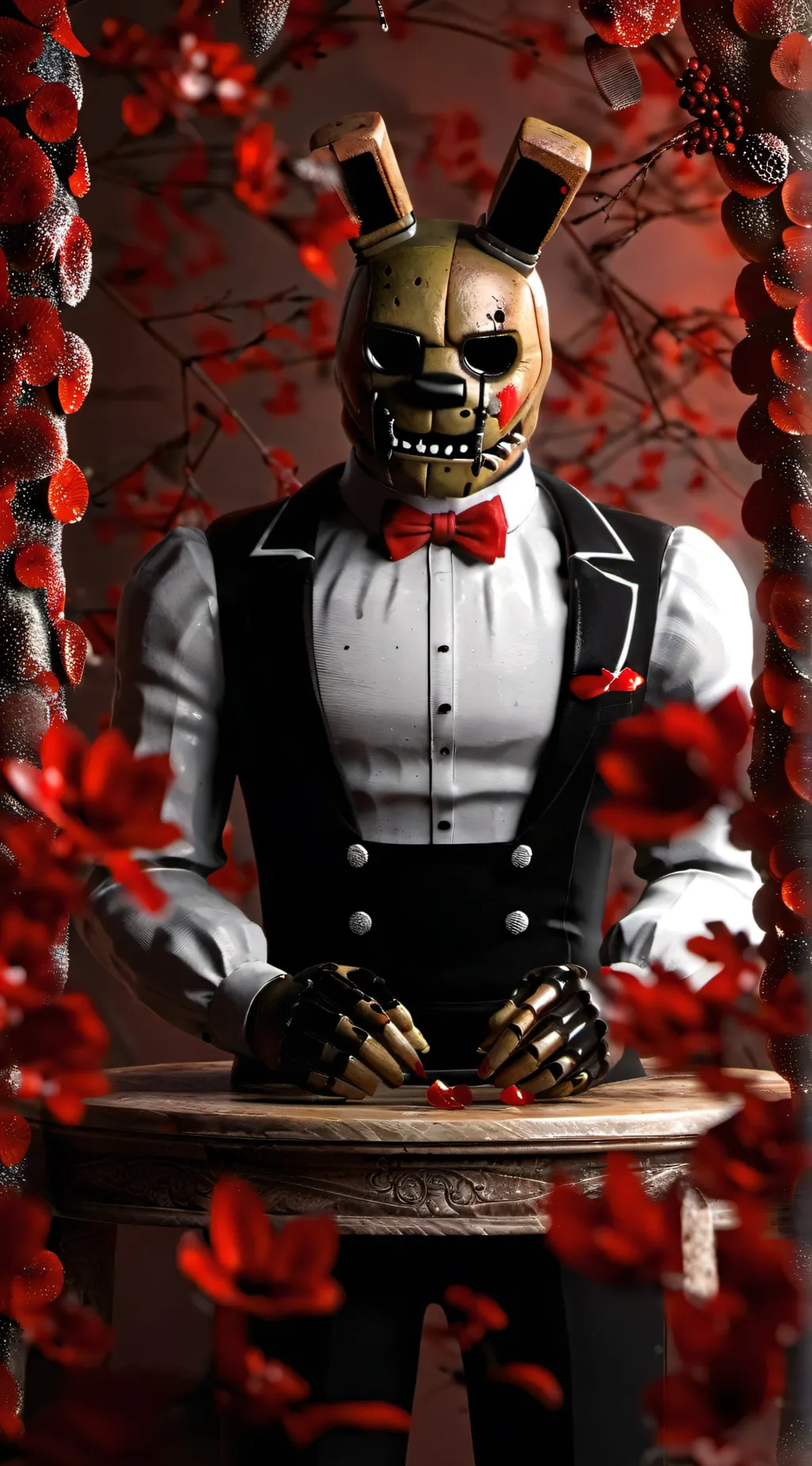 ai character: springtrap background