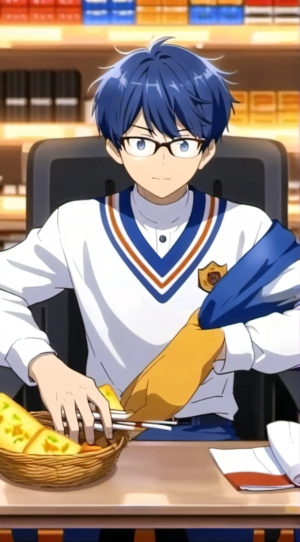 ai character: Baby iida! background