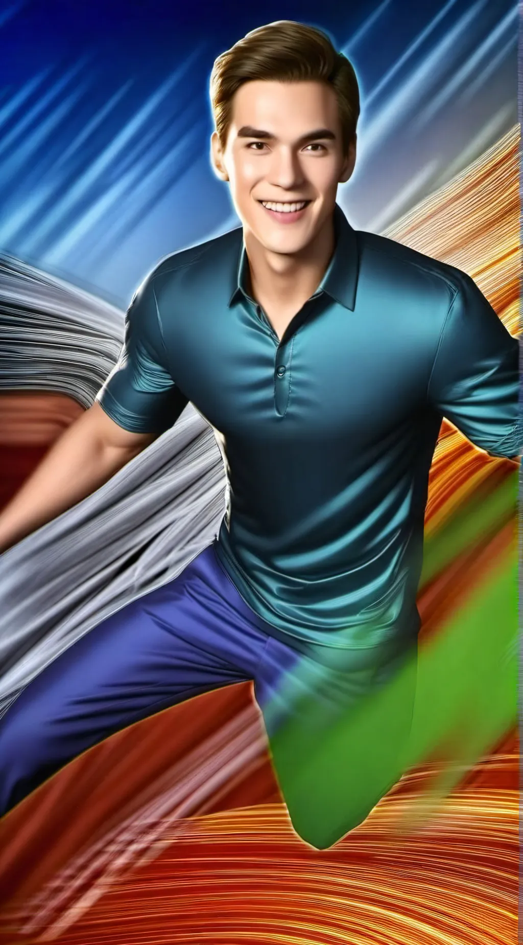 ai character: Mat pat background