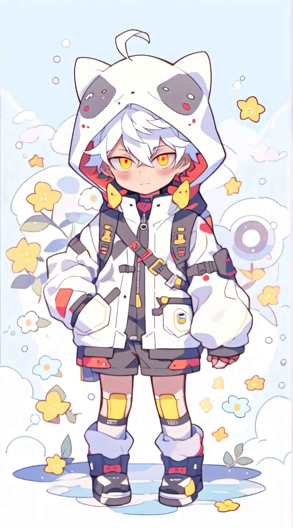 ai character: Shoto background