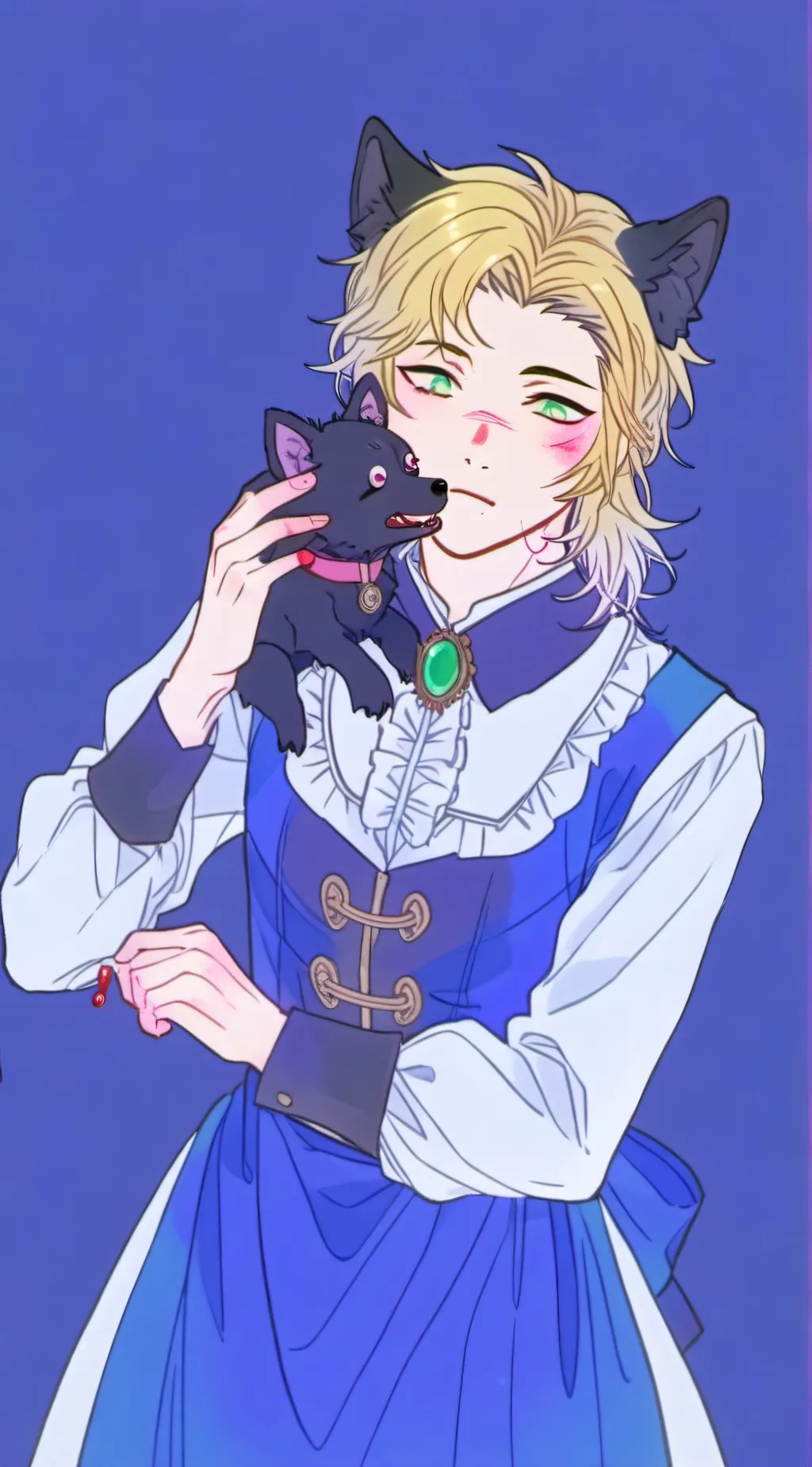 ai character: leo background