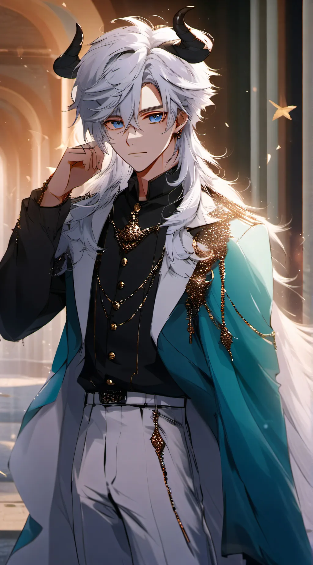 ai character: Prince Daruki  background