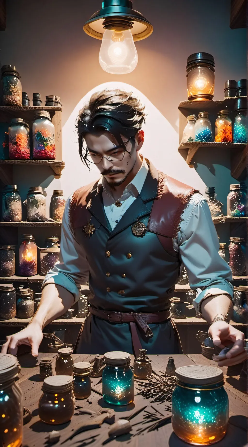 ai character: Micheal Schmitt  background