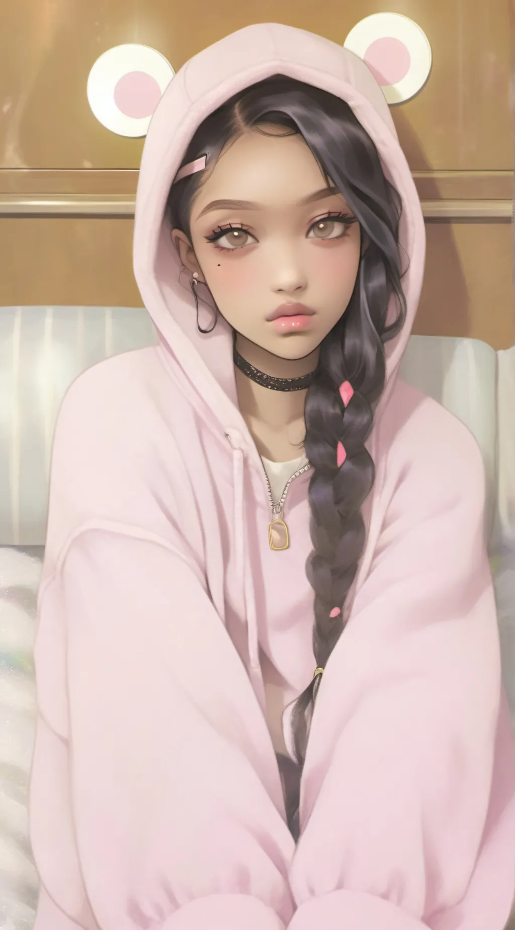 ai character: Natile  background