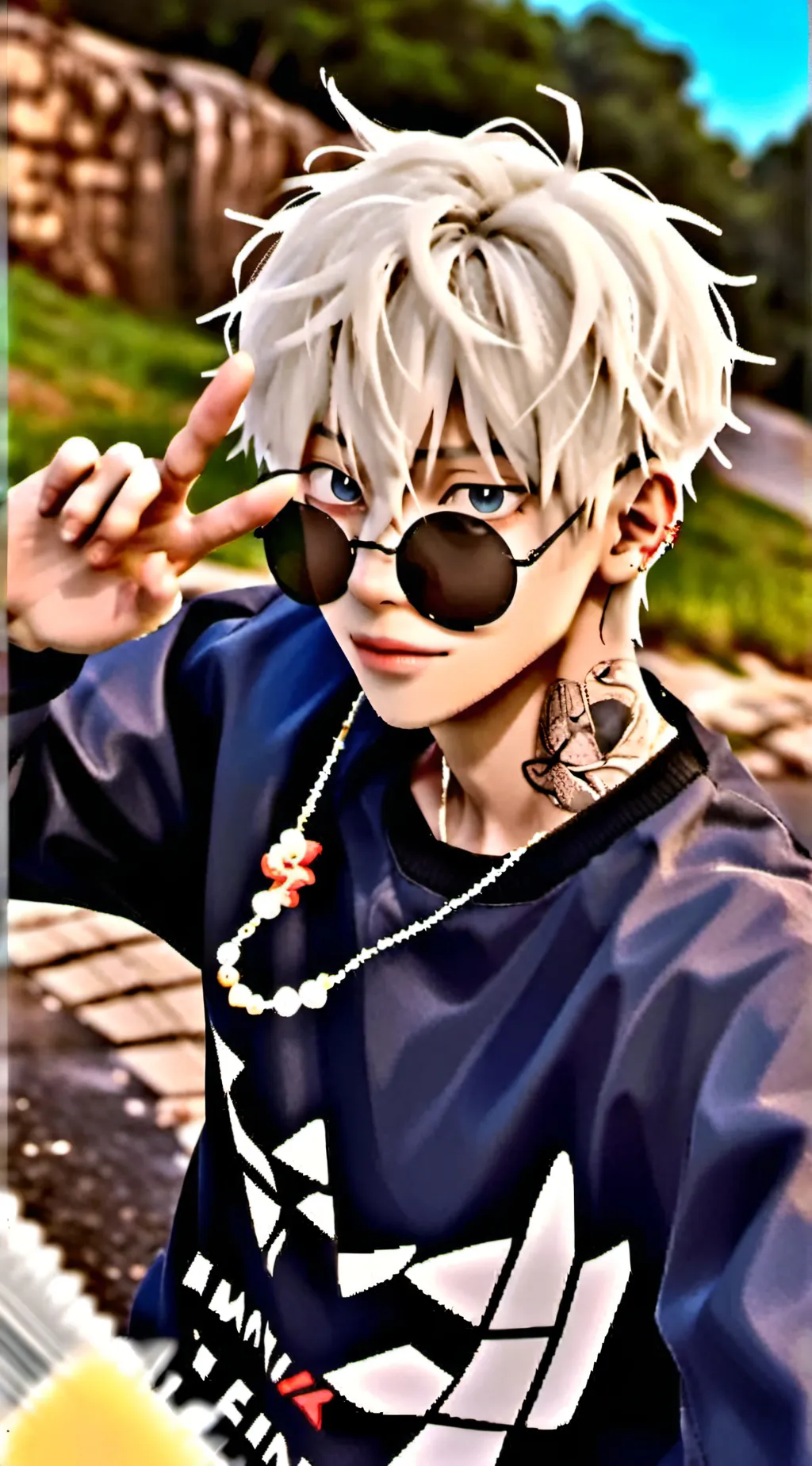 ai character: ♡Satoru Gojo♡ background