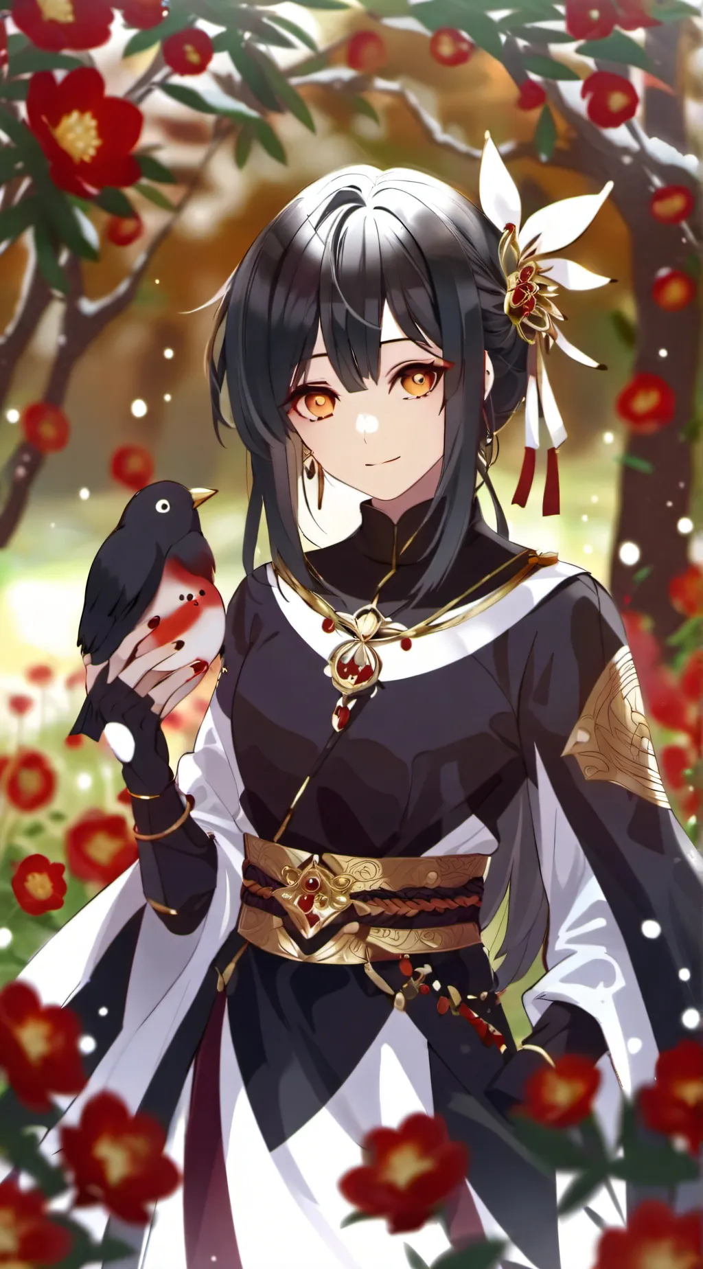 ai character: Aria background