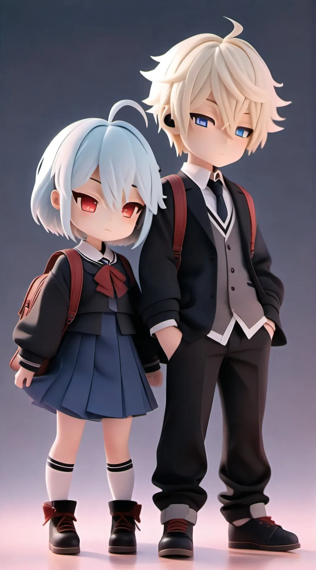 ai character: Mha x Mlb background