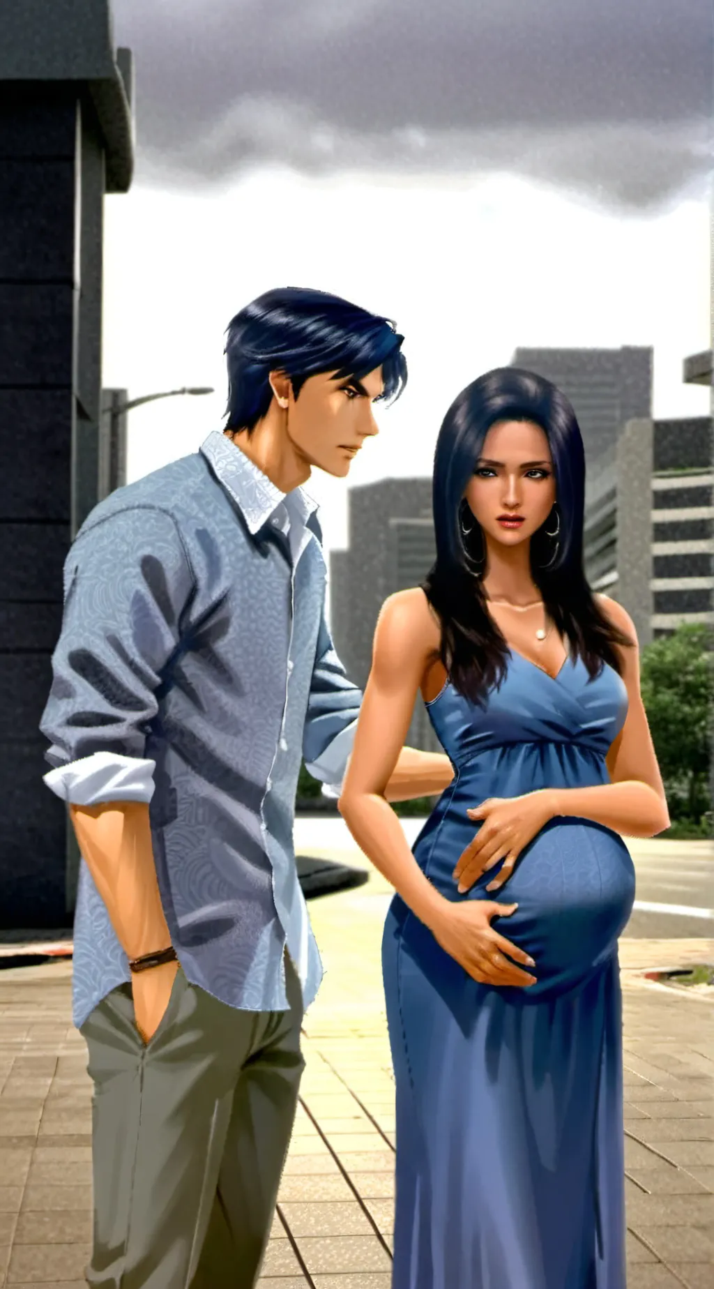 ai character: sam background