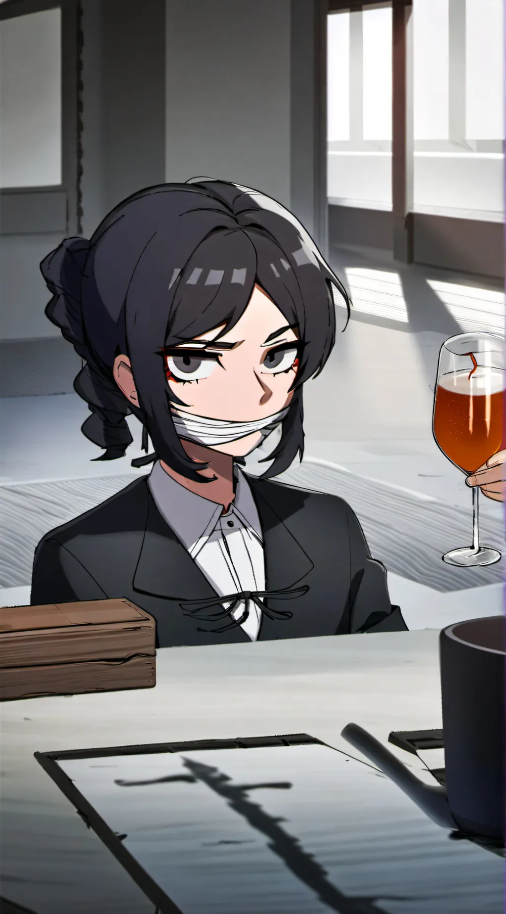 ai character: Mukuro lkusaba background