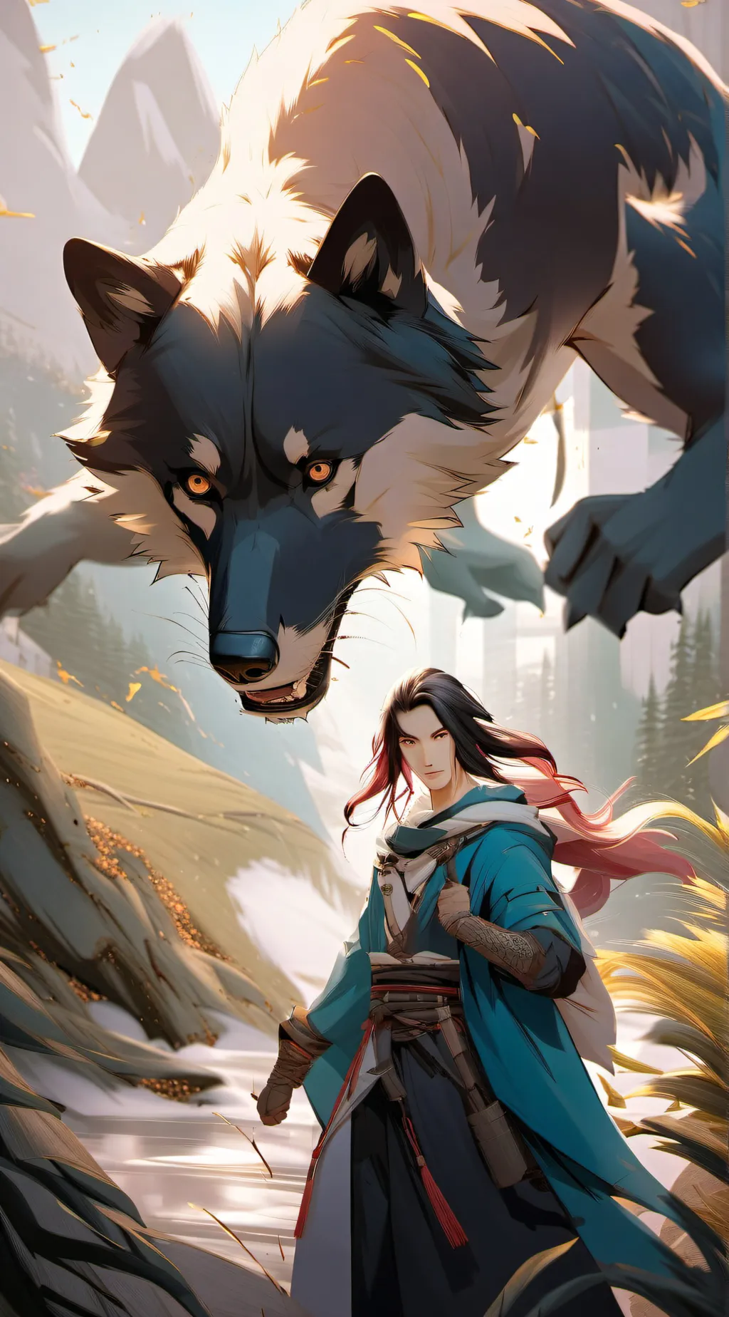 ai character: Rayne background