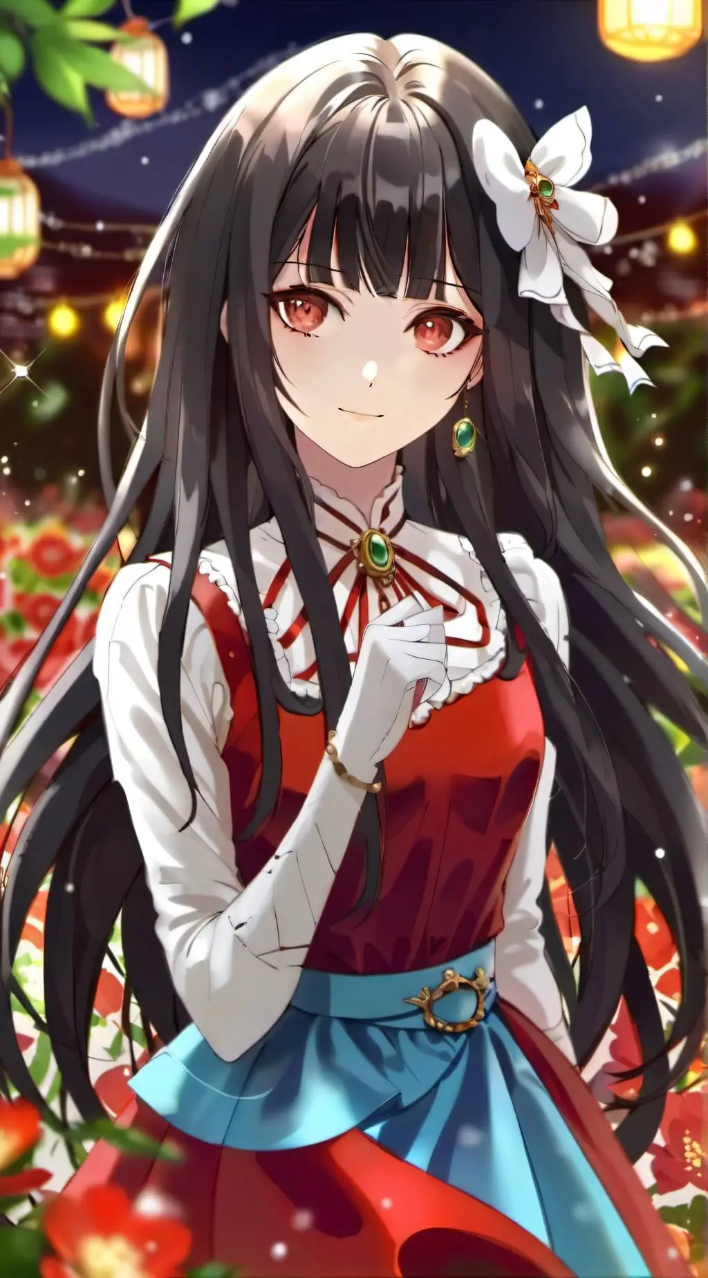 ai character: girl world!!!!!! background