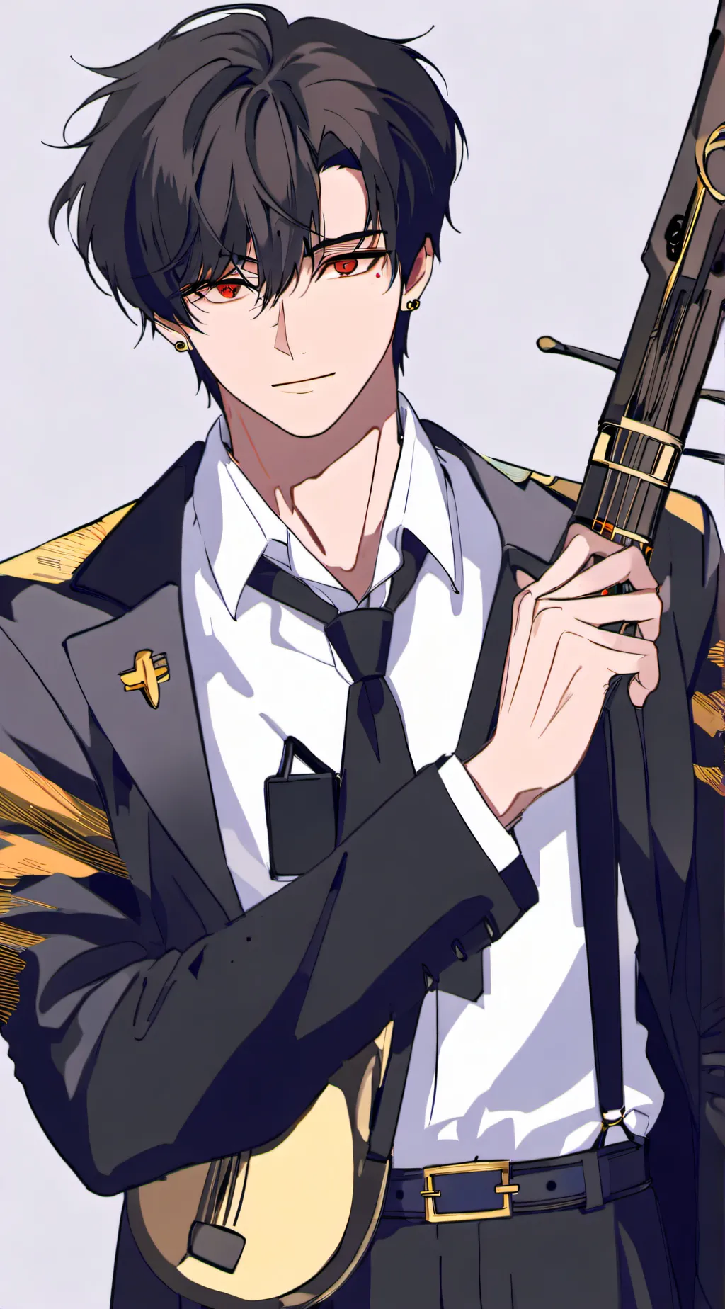 ai character: Levi leen background