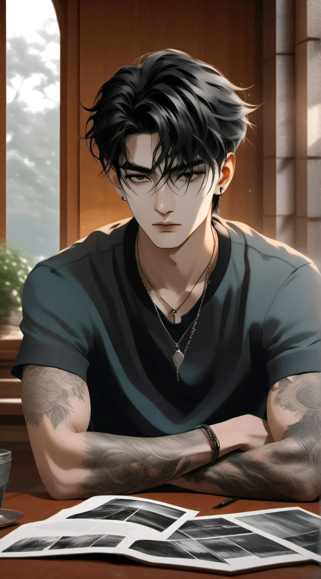 ai character: Kevin• background