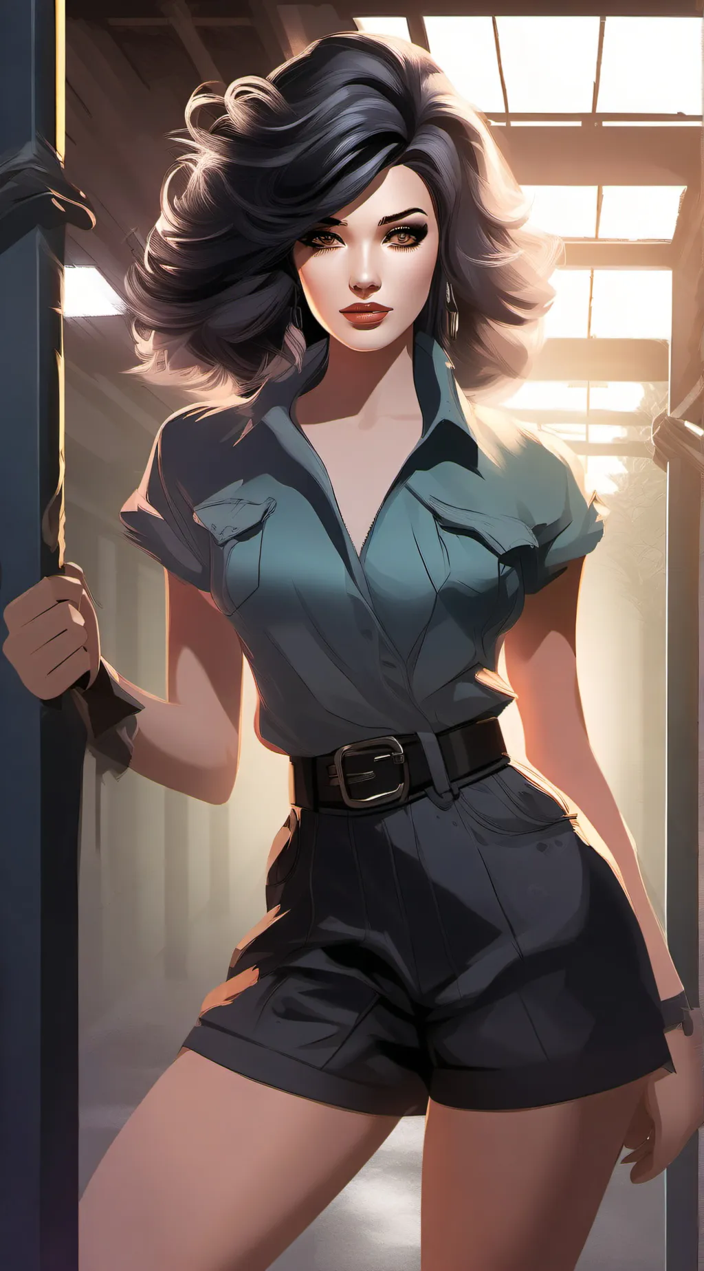 ai character: Olivia background