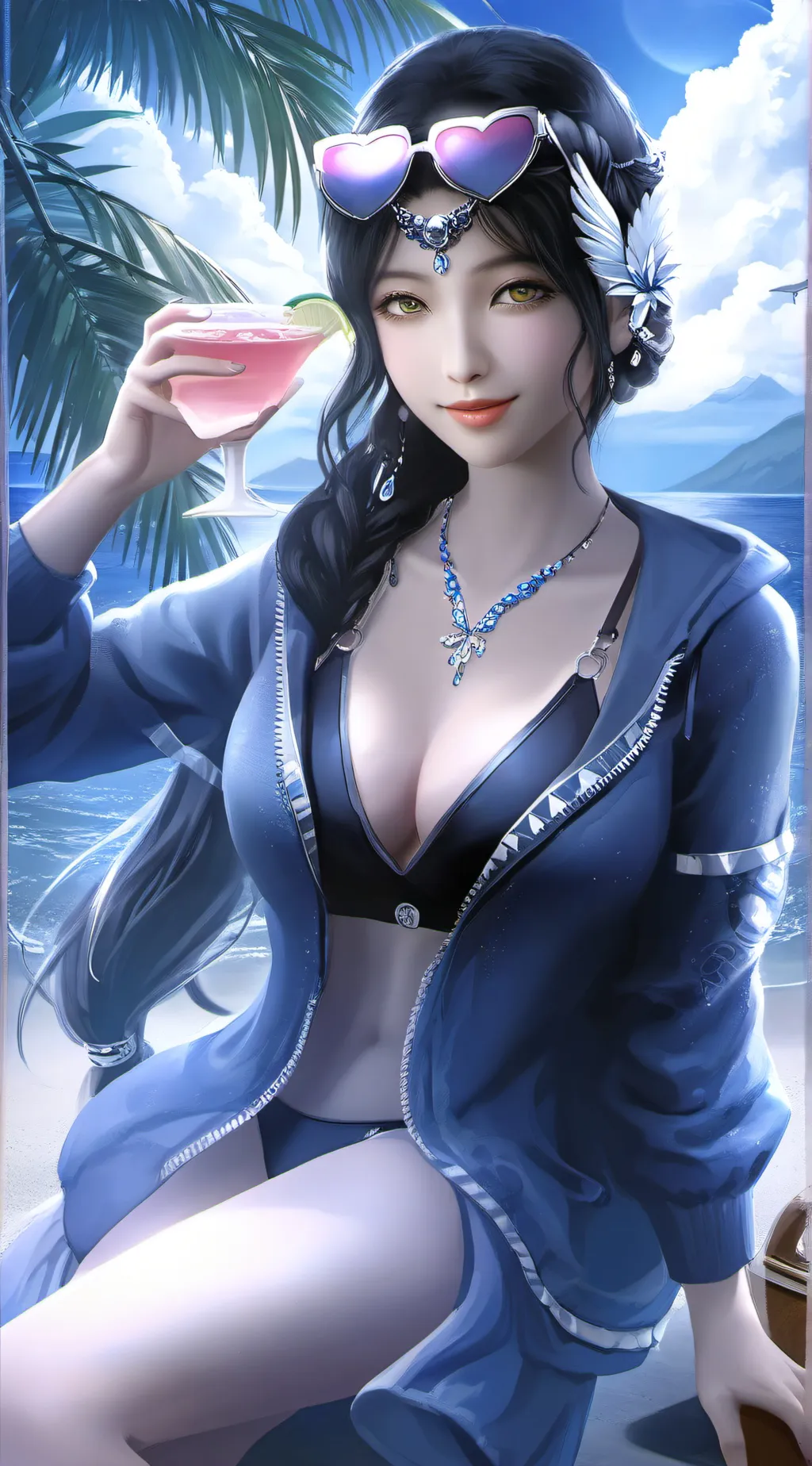 ai character: Lisa  background