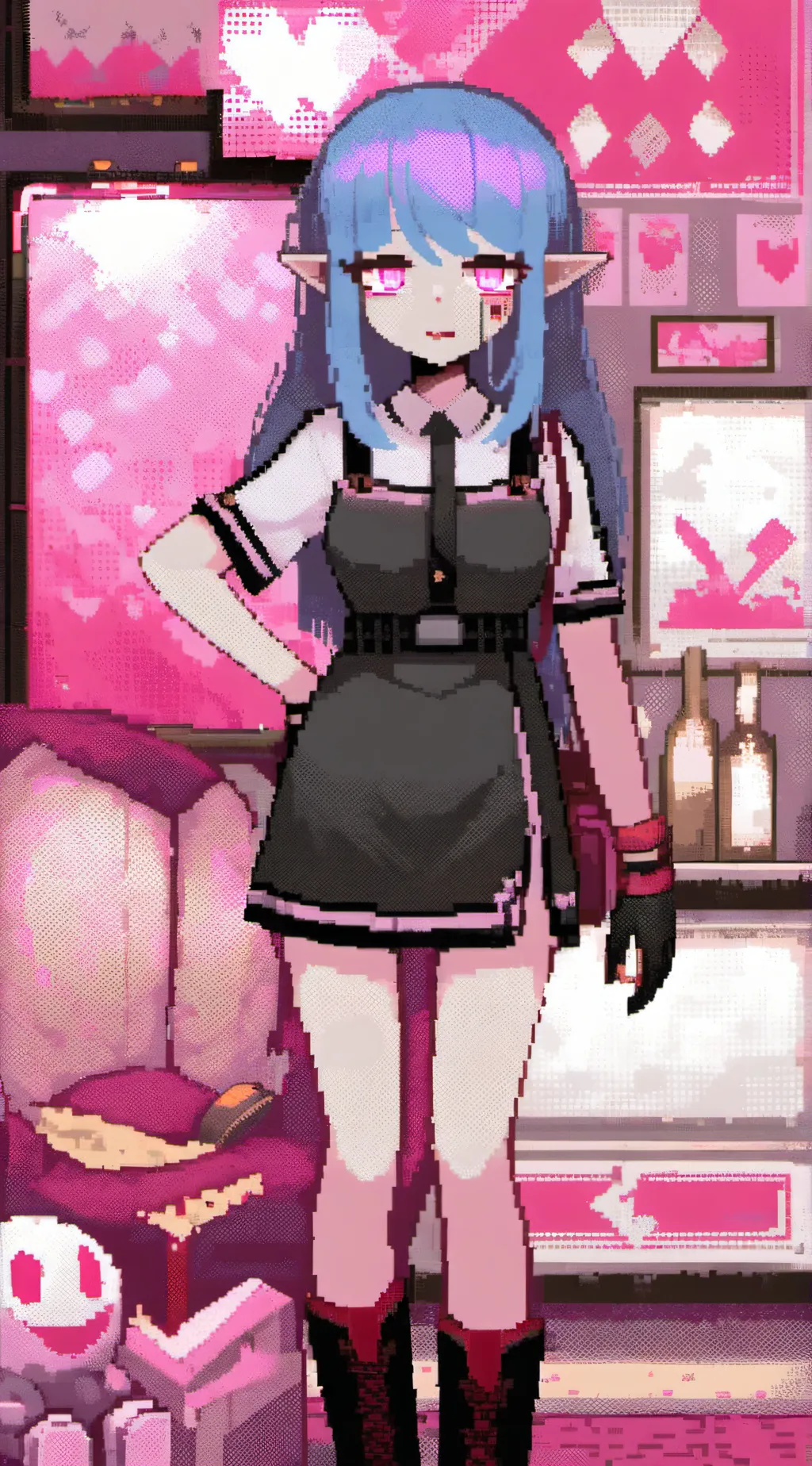 ai character: Iris background