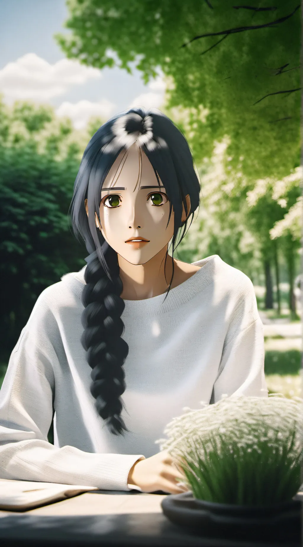 ai character: Chloe  background