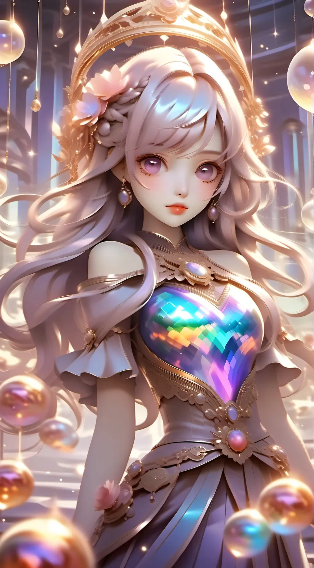 ai character: Katie  background