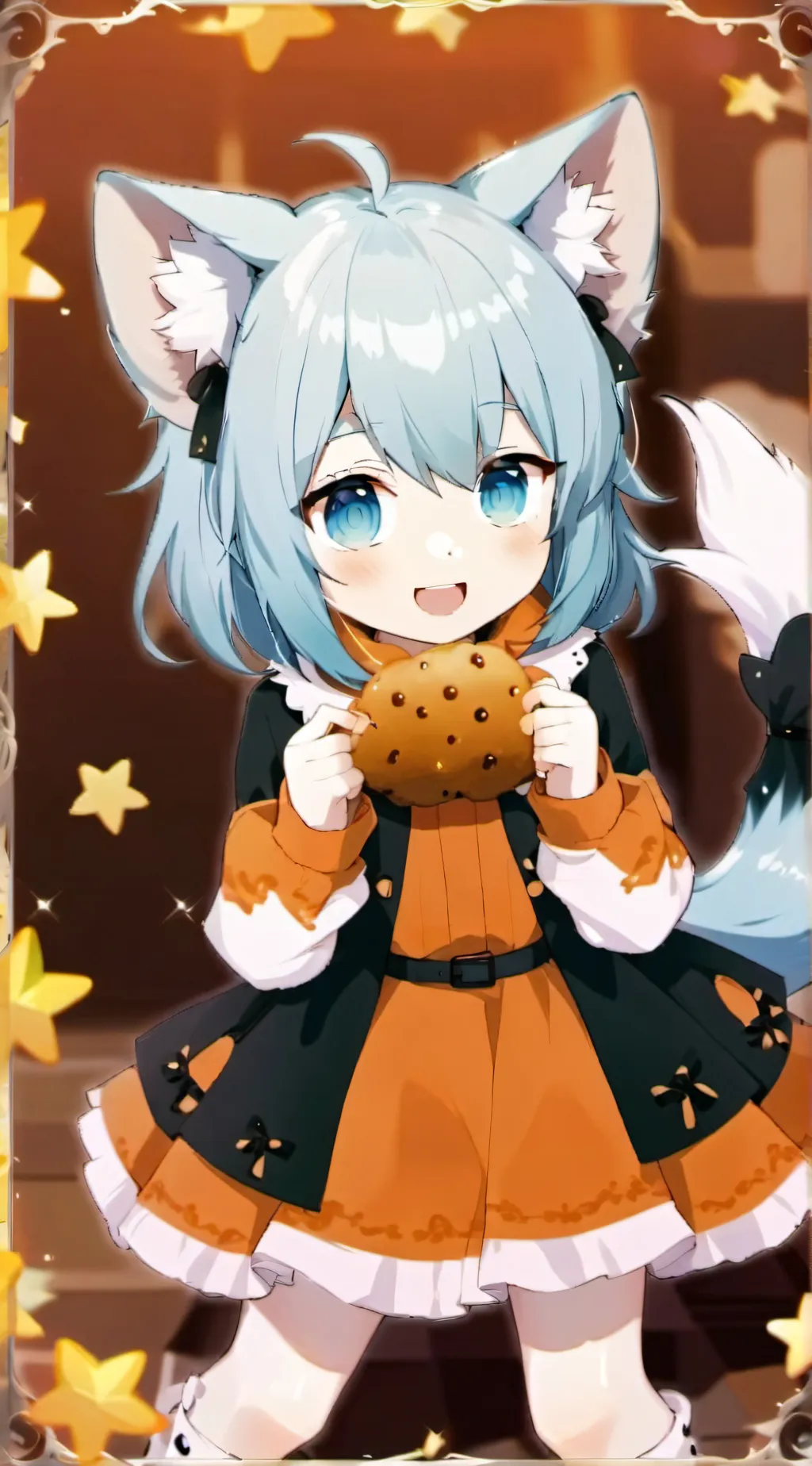 ai character: luna background