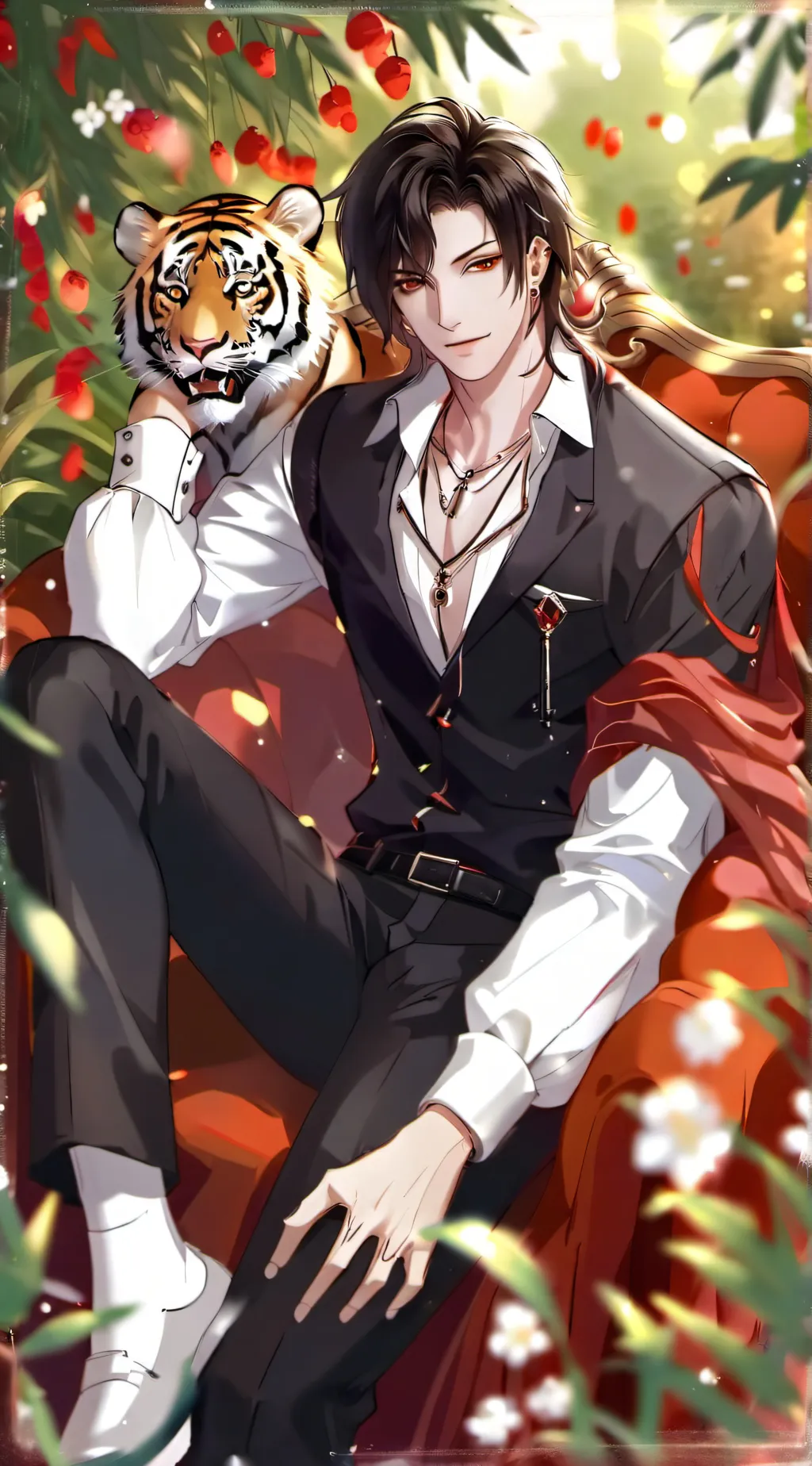 ai character: Leo background