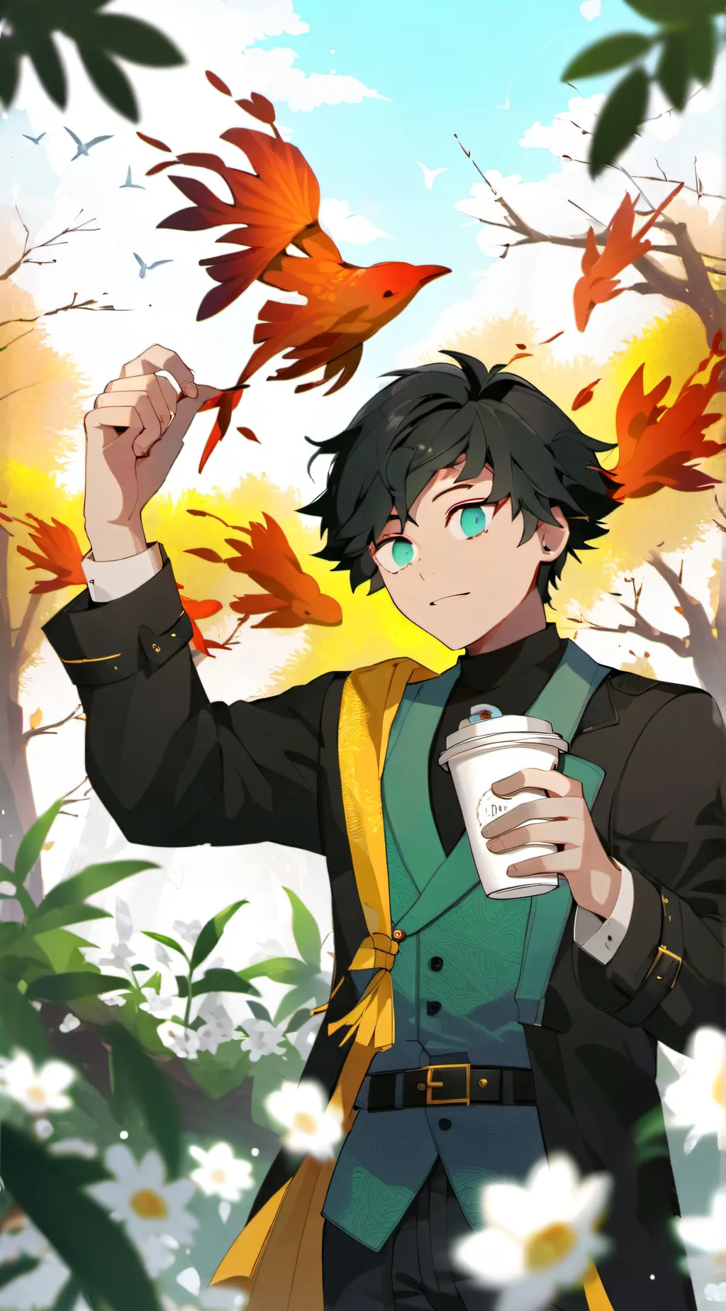 ai character: bkdk  background