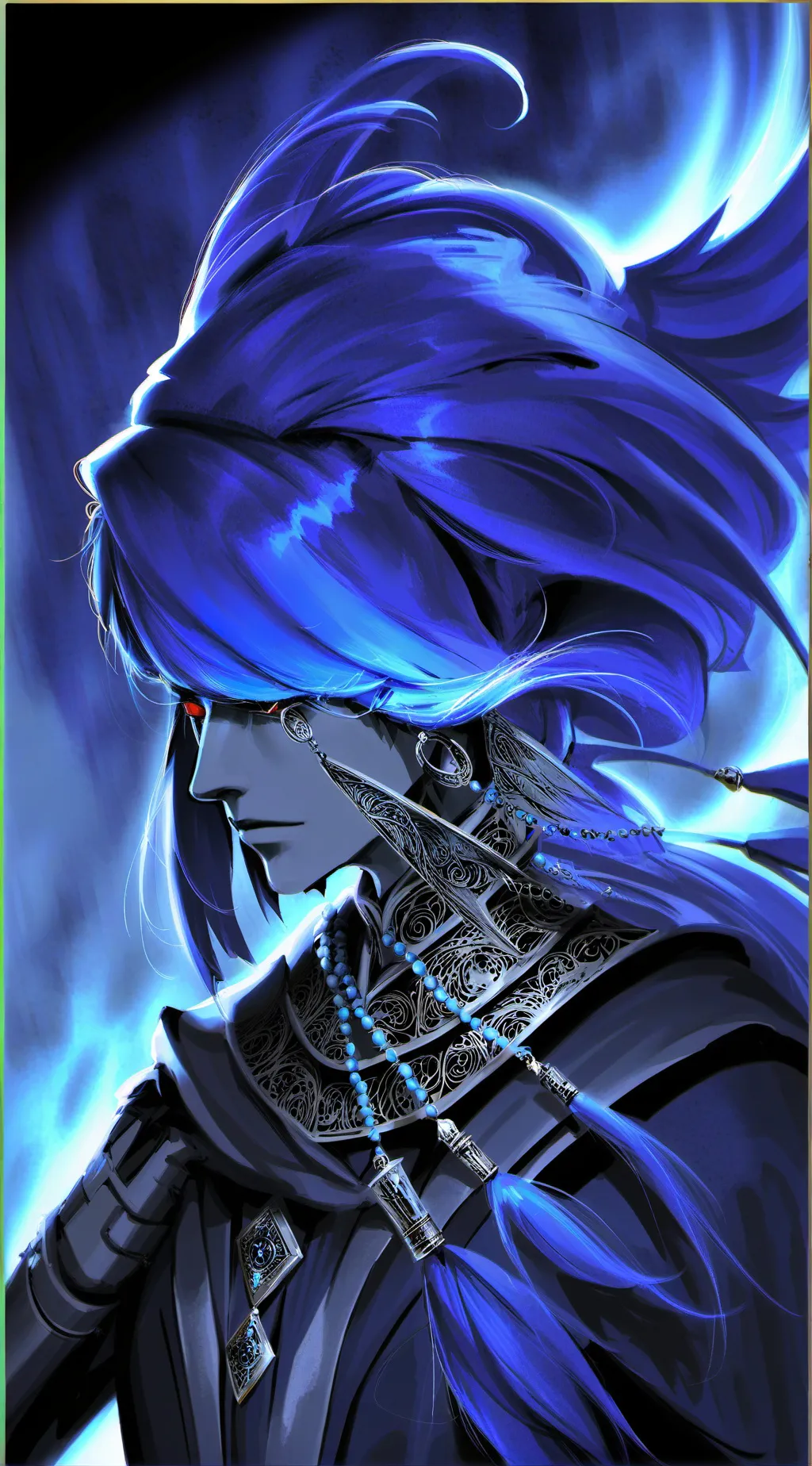 ai character: aura background