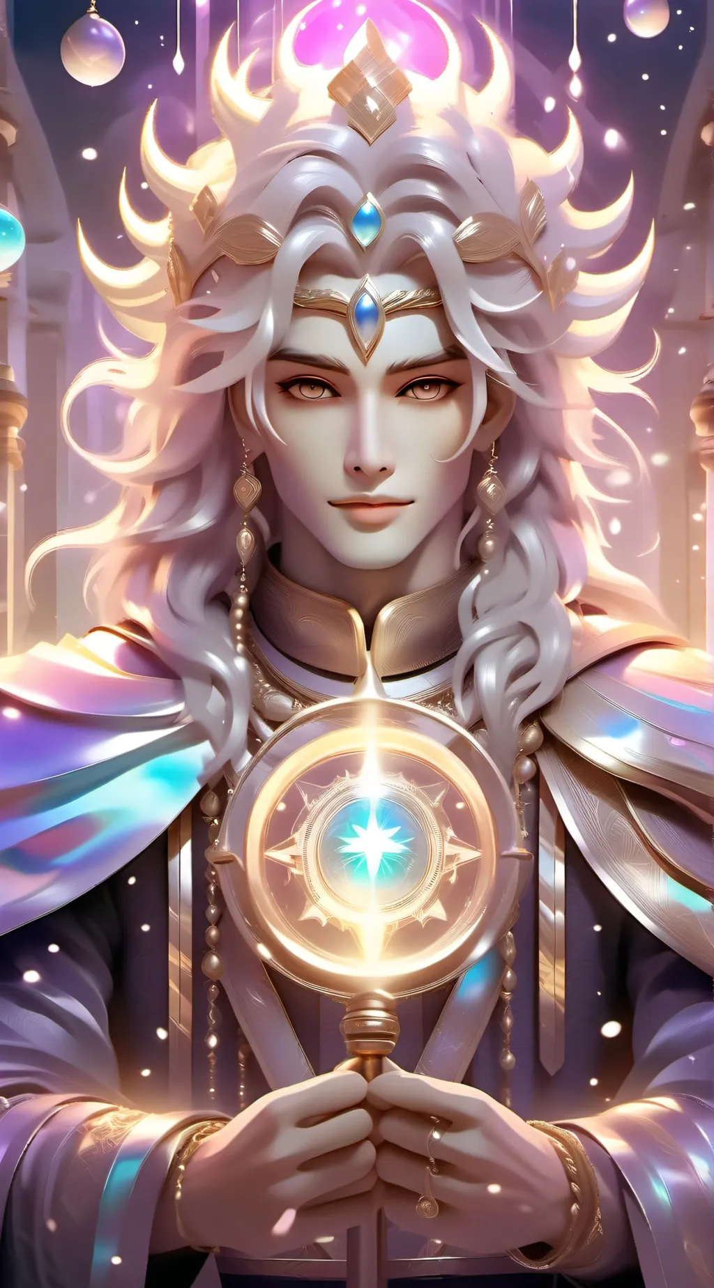 ai character: Adam  background