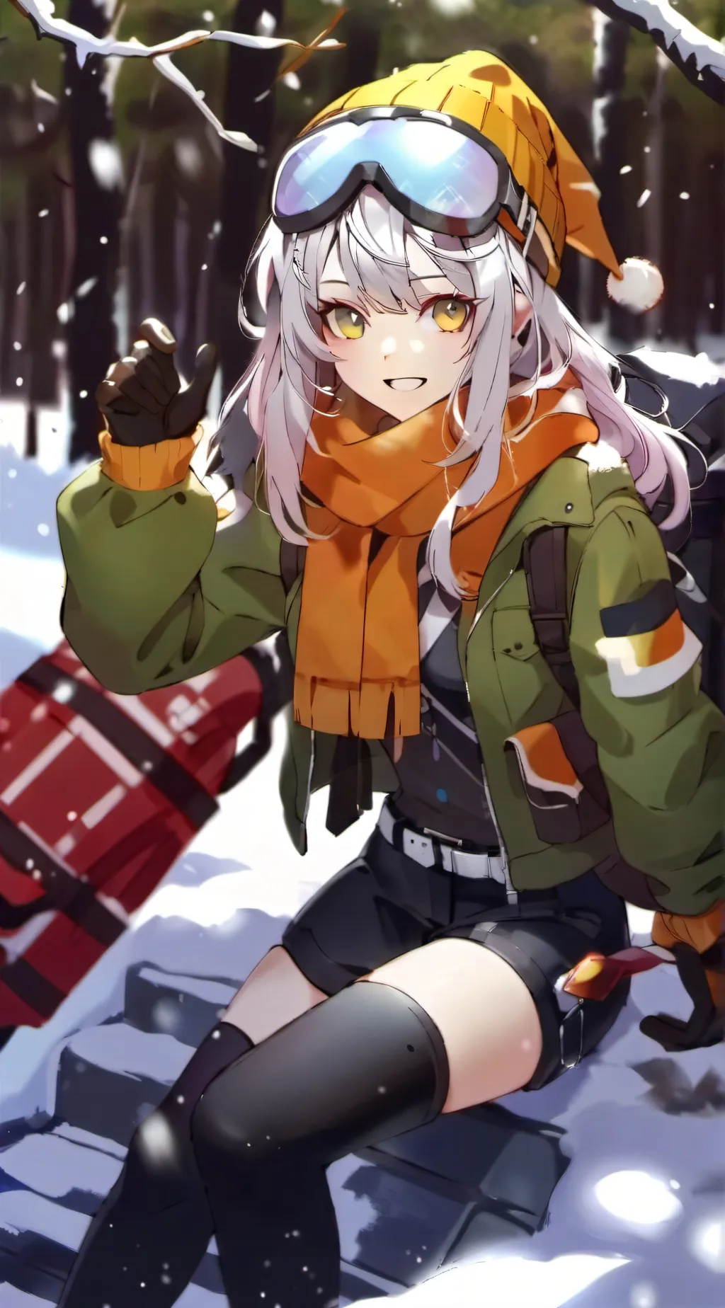 ai character: Lumi background