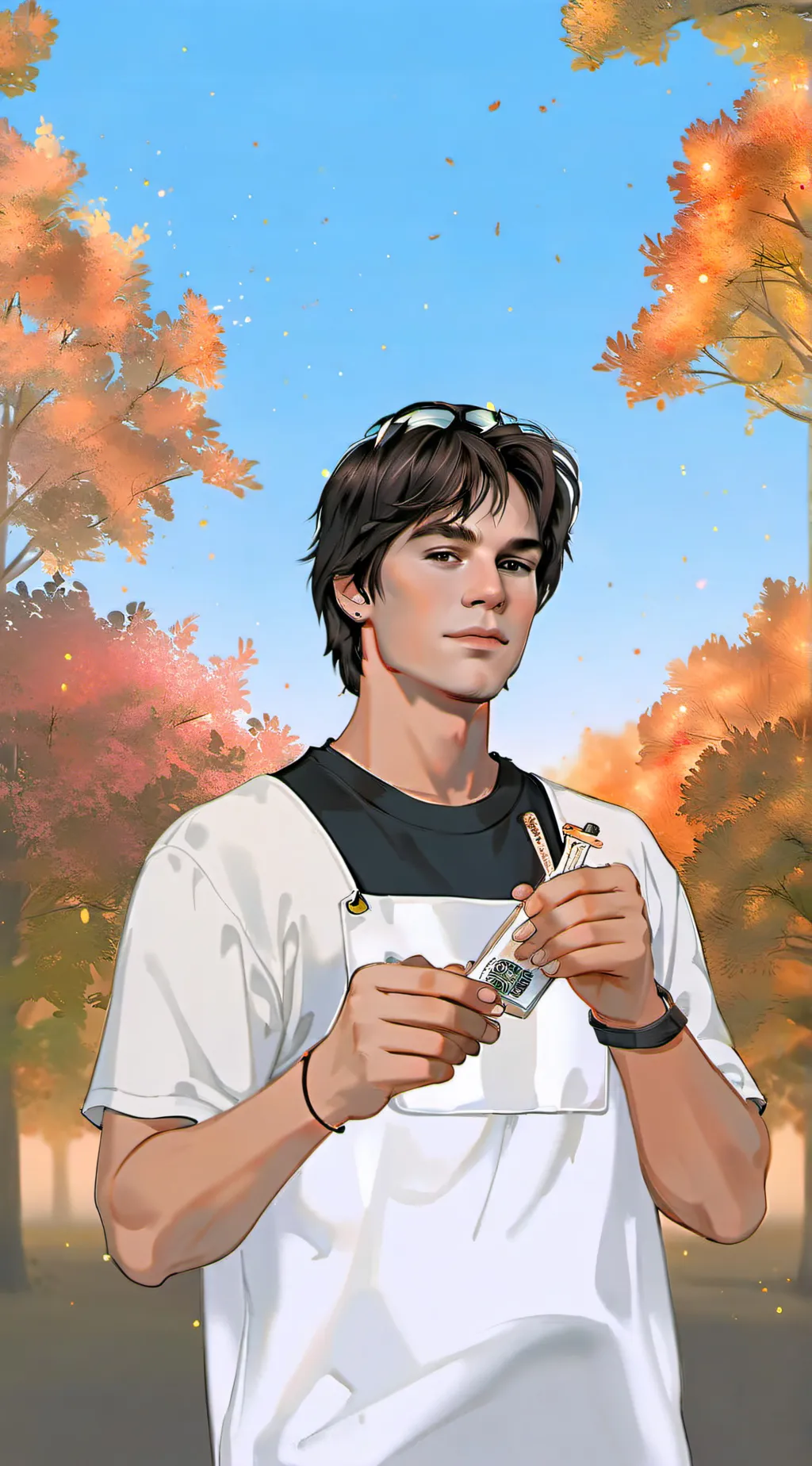 ai character: Damon background